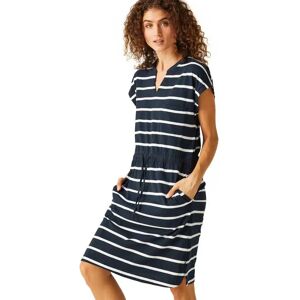 Regatta Bayletta Short Sleeve Short Dress Navy / White Stripe 12 Women Regatta Bayletta Short Sleeve Short Dress Navy / White Stripe 12 Women