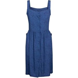 Trespass Mita Sleeveless Dress Navy Print XS Women Trespass Mita Sleeveless Dress Navy Print XS Women