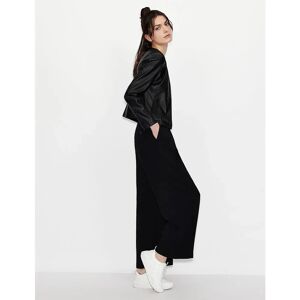 Armani Exchange 8nyb03_ynvlz Leather Jacket Black XL Women Armani Exchange 8nyb03_ynvlz Leather Jacket Black XL Women