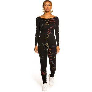 Grimey Jazz Thing Jumpsuit Black L Women Grimey Jazz Thing Jumpsuit Black L Women