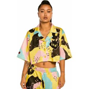 Grimey Trespass All Over Print Short Sleeve Shirt Camo L Women Grimey Trespass All Over Print Short Sleeve Shirt Camo L Women