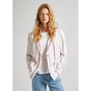 Pepe Jeans Delilah Jacket Canvas White M Women Pepe Jeans Delilah Jacket Canvas White M Women