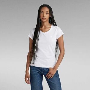 G-star Eyben Slim V T 2.0 Short Sleeve T-shirt White XS Women G-star Eyben Slim V T 2.0 Short Sleeve T-shirt White XS Women