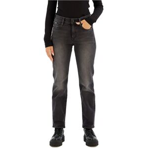 G-star Strace Straight Fit Jeans Worn In Black Moon 34 Women G-star Strace Straight Fit Jeans Worn In Black Moon 34 Women