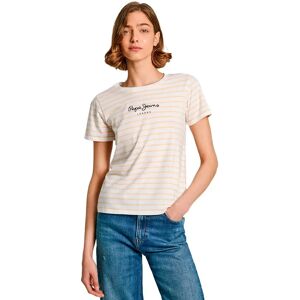 Pepe Jeans Elba Short Sleeve T-shirt Cornish Yellow XS Women Pepe Jeans Elba Short Sleeve T-shirt Cornish Yellow XS Women