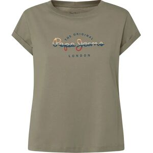 Pepe Jeans Evette Short Sleeve T-shirt Washed Green M Women Pepe Jeans Evette Short Sleeve T-shirt Washed Green M Women