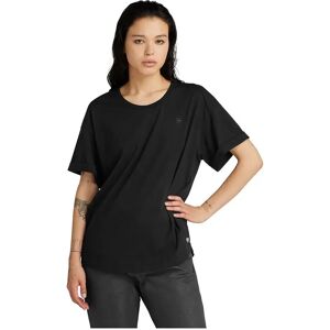 G-star Rolled Up Sl Bf Short Sleeve T-shirt Dark Black M Women G-star Rolled Up Sl Bf Short Sleeve T-shirt Dark Black M Women