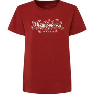Pepe Jeans Ginny Short Sleeve T-shirt Burnt Red XS Women Pepe Jeans Ginny Short Sleeve T-shirt Burnt Red XS Women