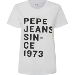 Pepe Jeans Gio Short Sleeve T-shirt White XL Women Pepe Jeans Gio Short Sleeve T-shirt White XL Women