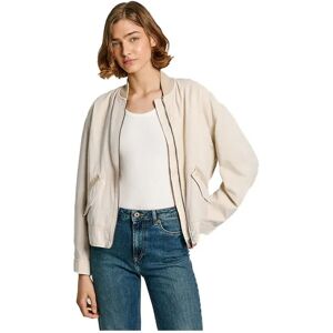 Pepe Jeans Anissa Jacket Beige XS Women Pepe Jeans Anissa Jacket Beige XS Women