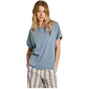 Pepe Jeans Edith Short Sleeve T-shirt Sea Blue M-L Women Pepe Jeans Edith Short Sleeve T-shirt Sea Blue M-L Women