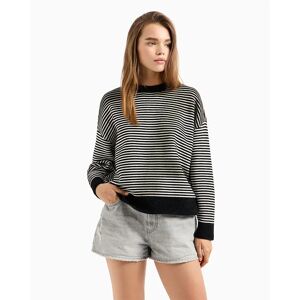 Armani Exchange 6dym1n-ym1tz Sweater Black / Iso / Shaker M Women Armani Exchange 6dym1n-ym1tz Sweater Black / Iso / Shaker M Women