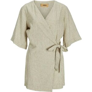 Jack & Jones Breeze Summer Jjxx Romper Feather Gray Pinstripe XS Women Jack & Jones Breeze Summer Jjxx Romper Feather Gray Pinstripe XS Women