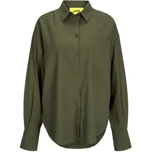 Jack & Jones Jamie Breeze Summer Jjxx Long Sleeve Shirt Dusty Olive XS Women Jack & Jones Jamie Breeze Summer Jjxx Long Sleeve Shirt Dusty Olive XS Women