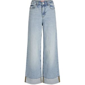 Jack & Jones Tokyo Wide Fold Up R6169 Jjxx High Waist Jeans Light Blue Denim 27 Women Jack & Jones Tokyo Wide Fold Up R6169 Jjxx High Waist Jeans Light Blue Denim 27 Women