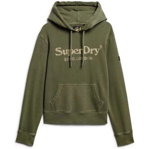 Superdry Metallic Venue Hoodie Dusty Olive Green S Women Superdry Metallic Venue Hoodie Dusty Olive Green S Women