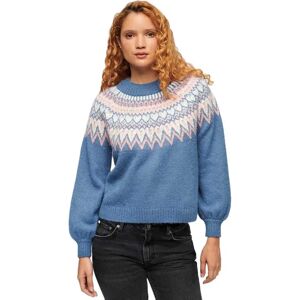 Superdry Slouchy Pattern Sweater Ecru Multi M Women Superdry Slouchy Pattern Sweater Ecru Multi M Women