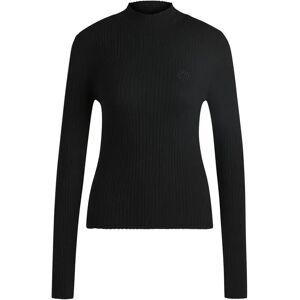 Hugo Boss Sarmie 10262976 Blue Sweater Black M Women Hugo Boss Sarmie 10262976 Blue Sweater Black M Women