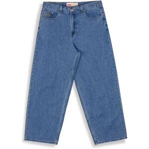 Grimey Saqueo Big Boy Jeans Washed Dark Blue 2XL Men,Women Grimey Saqueo Big Boy Jeans Washed Dark Blue 2XL Men,Women