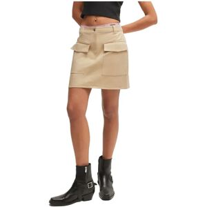 Hugo Boss Rosinata 1 Short Skirt Open Beige 36 Women Hugo Boss Rosinata 1 Short Skirt Open Beige 36 Women