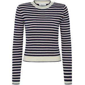 Pepe Jeans Ines Sweater Ivory White XS Women Pepe Jeans Ines Sweater Ivory White XS Women