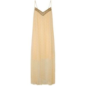 Pepe Jeans Madonna Sleeveless Long Dress Cornish Yellow S Women Pepe Jeans Madonna Sleeveless Long Dress Cornish Yellow S Women