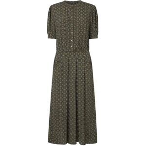 Pepe Jeans Prune Short Sleeve Long Dress Leaf Green XS Women Pepe Jeans Prune Short Sleeve Long Dress Leaf Green XS Women