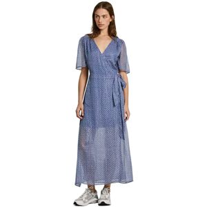 Pepe Jeans Pl953566 Short Sleeve Long Dress French Blue S Women Pepe Jeans Pl953566 Short Sleeve Long Dress French Blue S Women