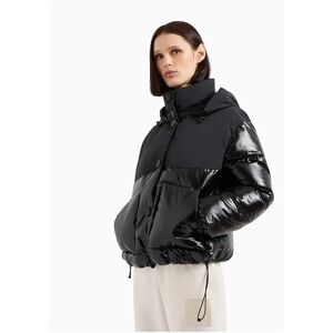 Armani Exchange 6dyb05_yn1uz Puffer Jacket Black M Women Armani Exchange 6dyb05_yn1uz Puffer Jacket Black M Women