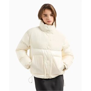 Armani Exchange 6dyb05_yn1uz Puffer Jacket Natural M Women Armani Exchange 6dyb05_yn1uz Puffer Jacket Natural M Women