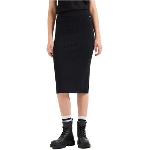 Armani Exchange 8nyn9a_ymh6z Midi Skirt Black L Women Armani Exchange 8nyn9a_ymh6z Midi Skirt Black L Women