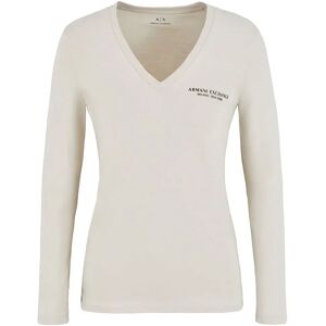 Armani Exchange 8nyt89_yjg3z Long Sleeve V Neck T-shirt Pisco XL Women Armani Exchange 8nyt89_yjg3z Long Sleeve V Neck T-shirt Pisco XL Women