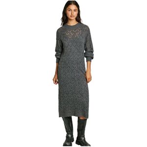 Pepe Jeans Hailey Long Sleeve Long Dress Dark Grey Marl M Women Pepe Jeans Hailey Long Sleeve Long Dress Dark Grey Marl M Women