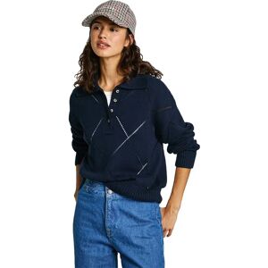 Pepe Jeans Idris Sweater Dulwich Blue M Women Pepe Jeans Idris Sweater Dulwich Blue M Women