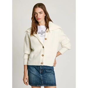 Pepe Jeans Irma Cardigan Mousse White S Women Pepe Jeans Irma Cardigan Mousse White S Women