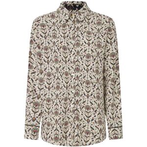 Pepe Jeans Passion Long Sleeve Shirt Ecru White XS Women Pepe Jeans Passion Long Sleeve Shirt Ecru White XS Women