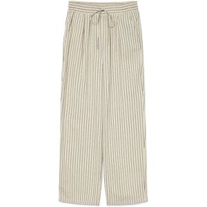 Vero Moda Jesmilo Wide Pants Silver Lining / Anja Obsidian S Women Vero Moda Jesmilo Wide Pants Silver Lining / Anja Obsidian S Women