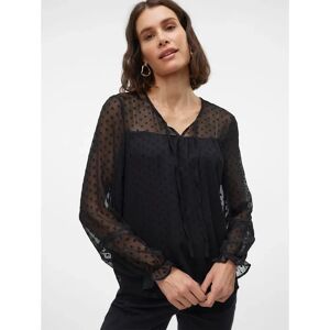 Vero Moda Leah Lace Long Sleeve Blouse Black S Women Vero Moda Leah Lace Long Sleeve Blouse Black S Women