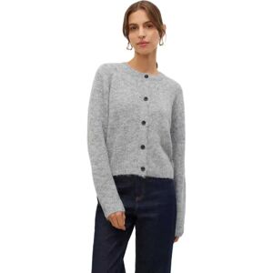 Vero Moda Novah Cardigan Medium Grey Melange L Women Vero Moda Novah Cardigan Medium Grey Melange L Women