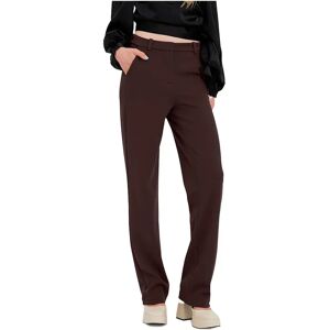 Vero Moda Zamira Slim Straight Pants Chocolate Torte L Women Vero Moda Zamira Slim Straight Pants Chocolate Torte L Women