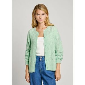 Pepe Jeans Helen Cardigan Light Green S Women Pepe Jeans Helen Cardigan Light Green S Women