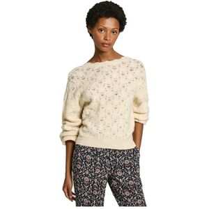 Pepe Jeans Helen Wrap Sweater Ecru White S Women Pepe Jeans Helen Wrap Sweater Ecru White S Women