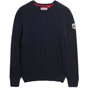 Superdry Slouchy Cable Sweater Deep Navy 2XS Women Superdry Slouchy Cable Sweater Deep Navy 2XS Women