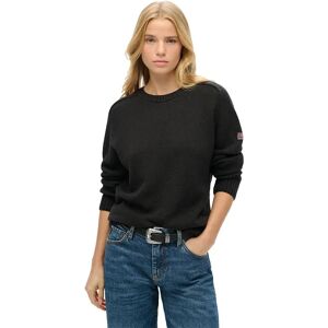 Superdry Slouchy Sweater Dark Charcoal XS Women Superdry Slouchy Sweater Dark Charcoal XS Women