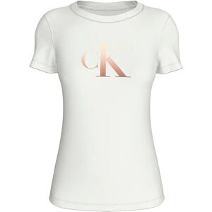 Calvin Klein Gradient Short Sleeve T-shirt Bright White XS Women Calvin Klein Gradient Short Sleeve T-shirt Bright White XS Women