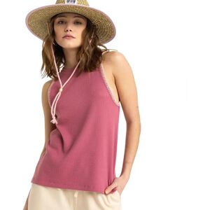 Roxy Better Days Sleeveless T-shirt Heather Rose L Women Roxy Better Days Sleeveless T-shirt Heather Rose L Women