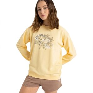 Roxy Surf Stoked Terry Vint Sweatshirt Impala XS Women Roxy Surf Stoked Terry Vint Sweatshirt Impala XS Women