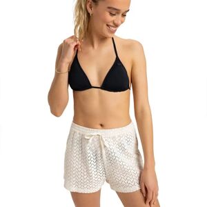 Roxy Sunset Riders Coverup Shorts Egret XS Women Roxy Sunset Riders Coverup Shorts Egret XS Women