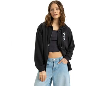 Roxy Surf Stoked Terry Full Zip Sweatshirt Phantom S Women Roxy Surf Stoked Terry Full Zip Sweatshirt Phantom S Women