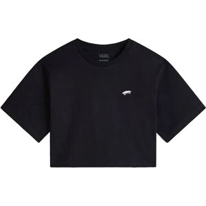 Vans Salton Relax Crop Short Sleeve T-shirt Black XS Women Vans Salton Relax Crop Short Sleeve T-shirt Black XS Women